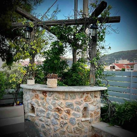 Ένας Ευχάριστος Χώρος Με Πισίνα Villa Pórto Ráfti Dış mekan fotoğraf